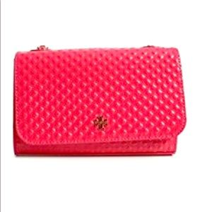 Tory Burch Marion Embossed Patent Goji Cross Body